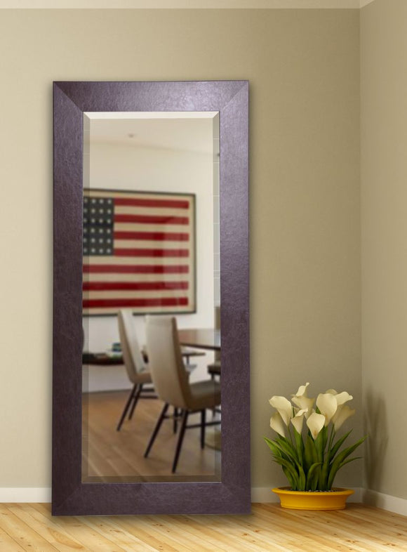 American Made Rayne Wide Brown Beveled Tall Mirror (R022BT) *Suggested Retail*