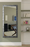 American Made Rayne Safari Silver Beveled Tall Mirror (R034BT) *Suggested Retail*