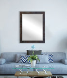 American Made Rayne Industrial Steel Beveled Rectangle Wall Mirror (R043) *Suggested Retail*