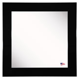 American Made Rayne Delta Black Square Mirror (S086S Set of 4) *Suggested Retail*