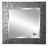 American Made Rayne Safari Silver Beveled Wall Mirror (R034) *Suggested Retail*
