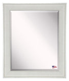 American Made Rayne Vintage White Beveled Wall Mirror (R056) *Suggested Retail*