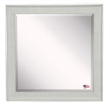 American Made Rayne Vintage White Beveled Wall Mirror (R056) *Suggested Retail*