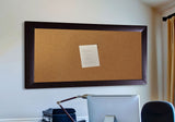 American Made Rayne Espresso Leather Corkboard (C23) *Suggested Retail*