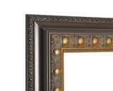 American Made Rayne Traditional Cameo Bronze Beveled Tall Mirror (R042BT) *Suggested Retail*