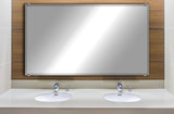 American Made Beveled Frameless Rectangular Wall Mirror (B-1/4-FRMLS-SM. CHRM RD-31") *Suggested Retail*