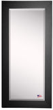 American Made Rayne Black Satin Wide Beveled Tall Mirror (R035BT) *Suggested Retail*