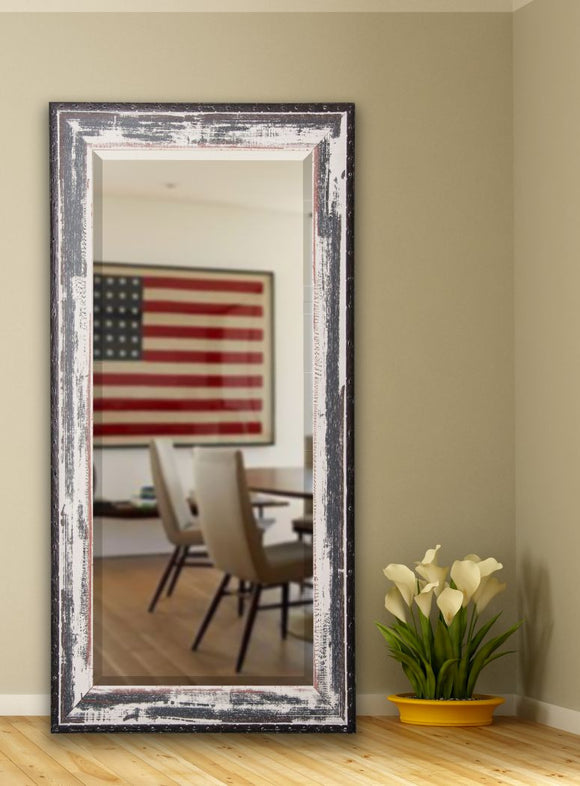 American Made Rayne Rustic Seaside Beveled Tall Mirror (R040BT) *Suggested Retail*