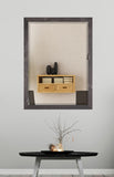 American Made Rayne American Barnwood Brown Beveled Rectangle Wall Mirror (R044) *Suggested Retail*