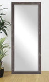 American Made Rayne American Barnwood Brown Beveled Tall Mirror (R044BT) *Suggested Retail*