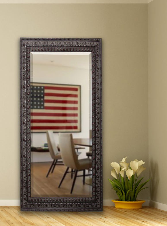 American Made Rayne Dark Embellished Beveled Tall Mirror (R051BT) *Suggested Retail*
