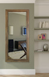 American Made Rayne Brown Barnwood Beveled Tall Mirror (R063BT) *Suggested Retail*