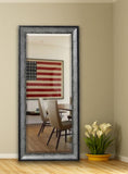 American Made Rayne Sterling Charcoal Beveled Tall Mirror (R065BT) *Suggested Retail*