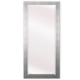 American Made Rayne Taciturn Silver Gunmetal Beveled Tall Mirror (R095BT) *Suggested Retail*
