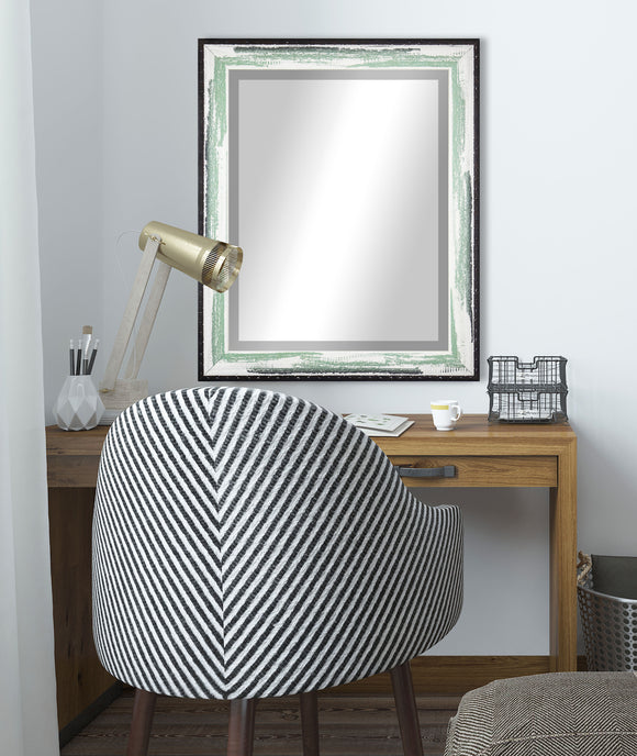American Made Rayne Seafoam Beveled Wall Mirror (R110) *Suggested Retail*