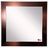 American Made Rayne Shiny Bronze Square Wall Mirror (S020S Set of 4) *Suggested Retail*