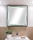 American Made Rayne Seafoam Square Wall Mirror (S110) *Suggested Retail*