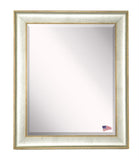 American Made Rayne Vintage Silver Beveled Wall Mirror (R055) *Suggested Retail*